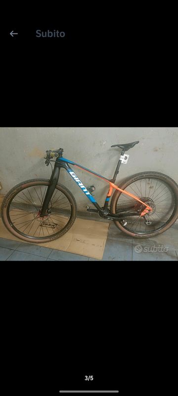 Used Giant Xtc SRAM X01 Eagle 2020 Mountainbike, Orange — image 3 of 3