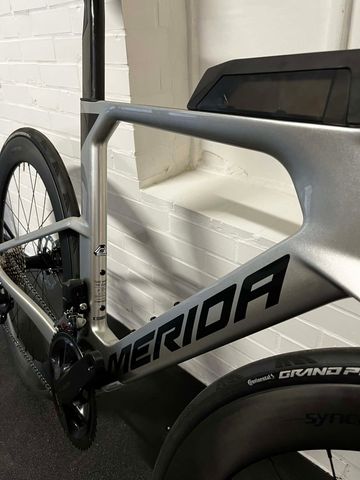 Gebrauchtes Merida TIME WARP TRI 5000 2025 2025 Road & Gravel, Hellgrau — Bild 2 von 4