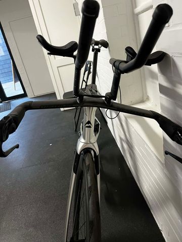 Gebrauchtes Merida TIME WARP TRI 5000 2025 2025 Road & Gravel, Hellgrau — Bild 3 von 4
