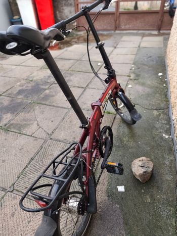 Used dahon CURVE 2016 Urban, Rot — image 2 of 6