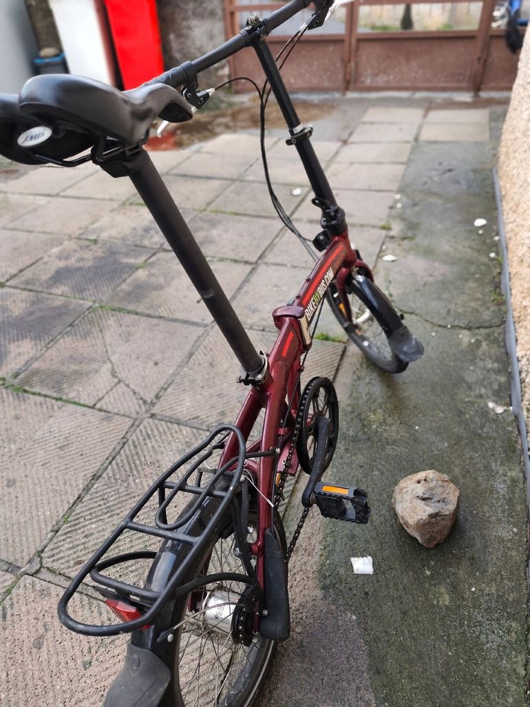 Used dahon CURVE 2016 Urban, Rot — image 2 of 6