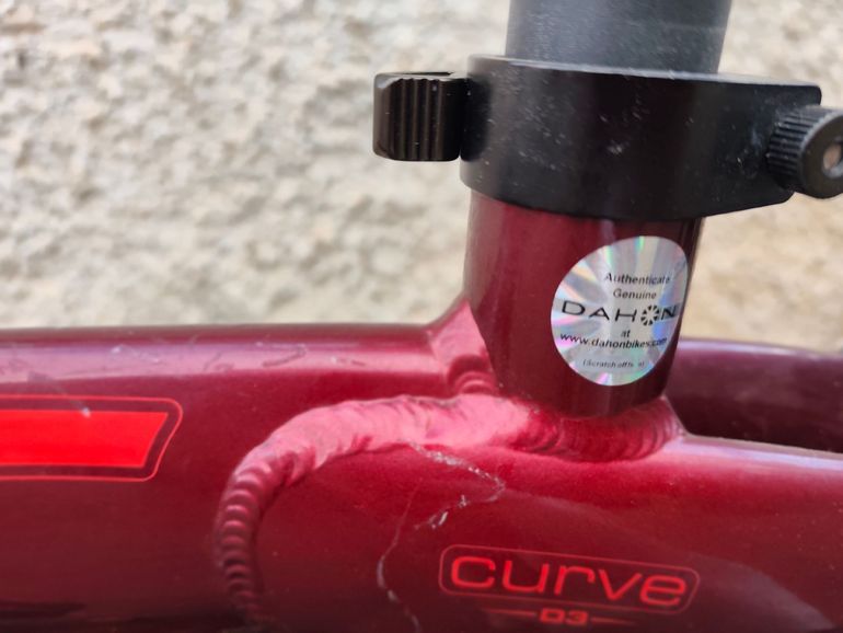 Used dahon CURVE 2016 Urban, Rot — image 6 of 6