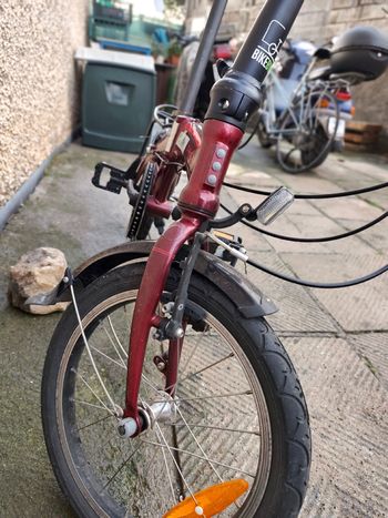 Used dahon CURVE 2016 Urban, Rot — image 4 of 6