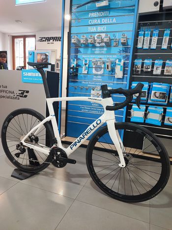 Used Pinarello Pinarello F5 105 Di2 57.5 2025 2025 Road & Gravel, White — image 1 of 9