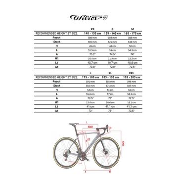Used Willier Zero 0 Slr 2021 Road & Gravel, White — image 4 of 7