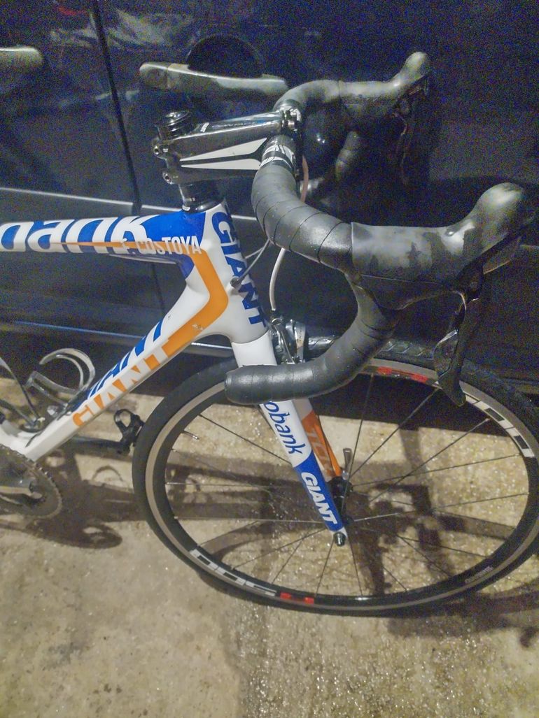 Used Giant TCR ADVANCED SL RABO 2010 2010 Road & Gravel, Weiß — image 5 of 7