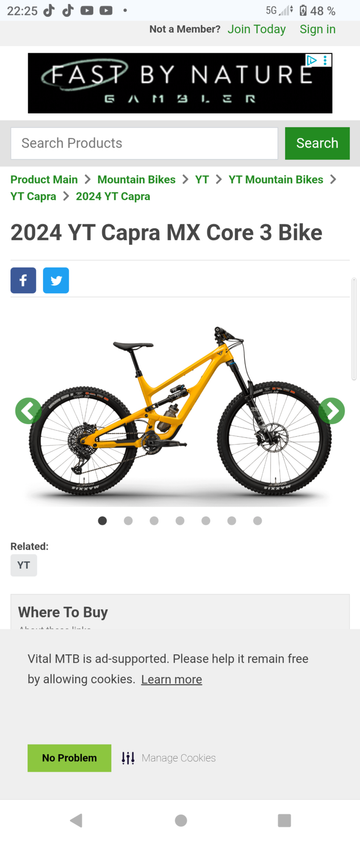 Used YT Industries Capra CORE 3 MX 2024 2024 Mountainbike, Orange, 29, 27.5 — image 10 of 15