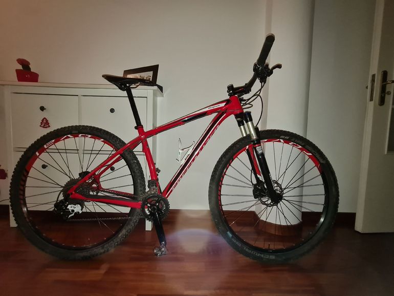 Used Specialized Stumpjumper Comp 29 2012 2012 Mountainbike, Rot, 29 — image 2 of 10