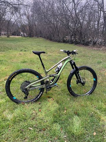 Gebrauchtes Cannondale Jekyll 1 2023 Frameset 2023 Mountainbike, Grün, 29 — Bild 4 von 5