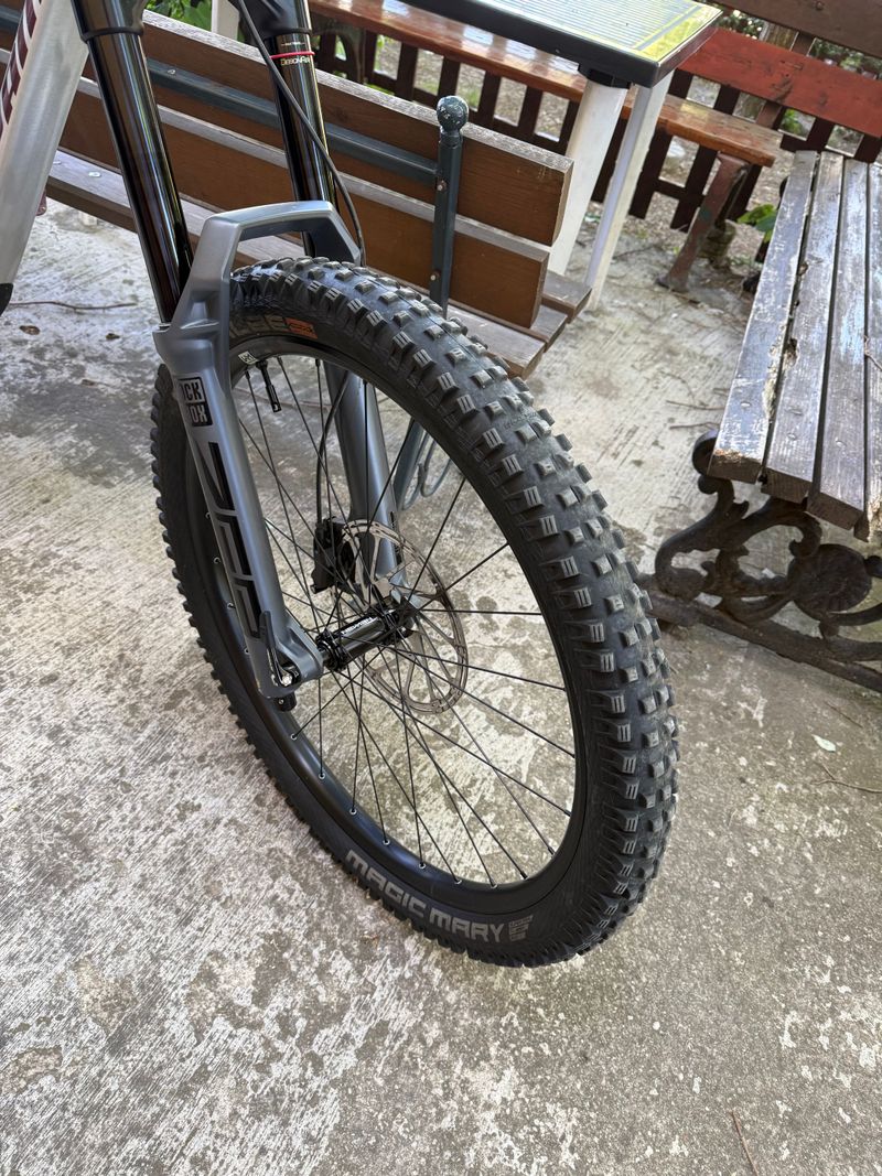 Propain Spindrift 5AL 2025 Mountainbike usato, Grigio chiaro — immagine 16 di 21