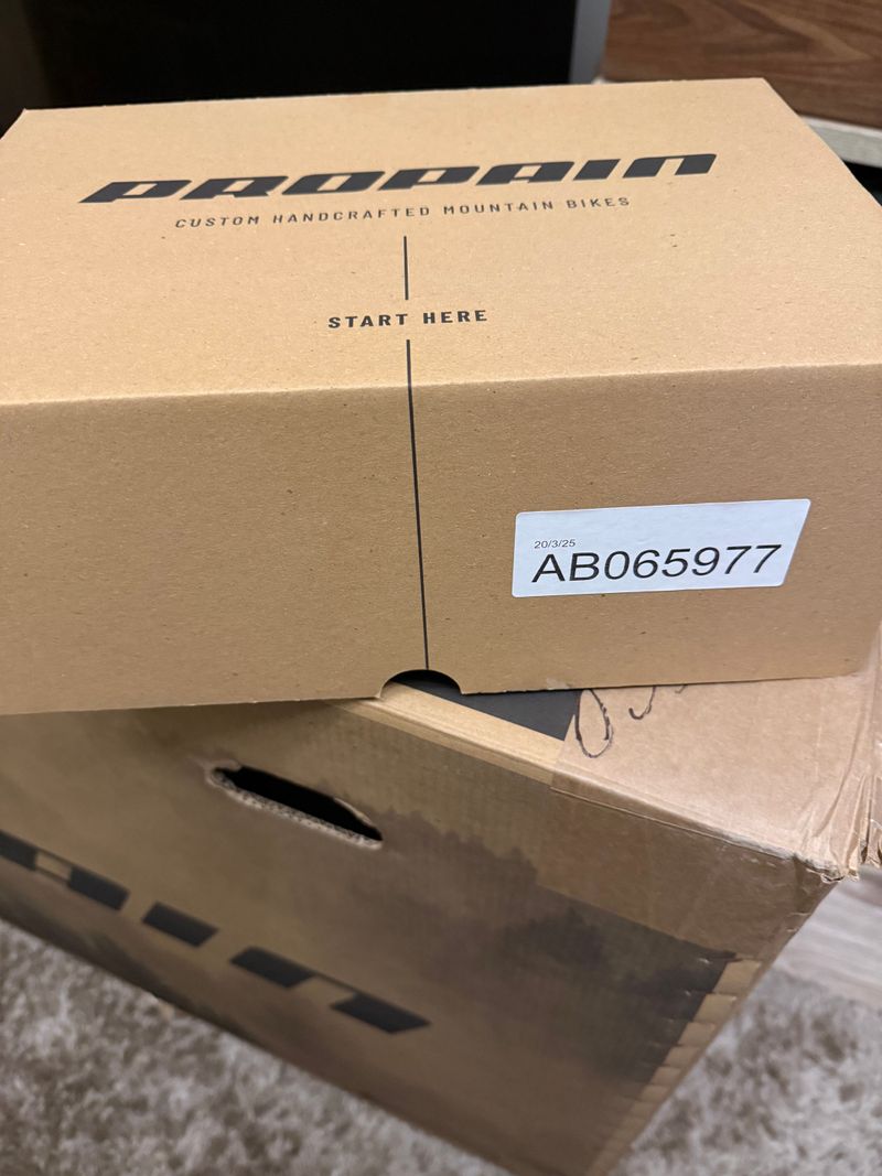 Propain Spindrift 5AL 2025 Mountainbike usato, Grigio chiaro — immagine 21 di 21