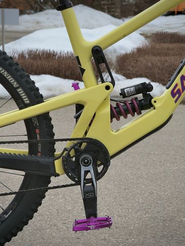 Used Santa Cruz Nomad Custom 2025 Mountainbike, Orange — image 6 of 24