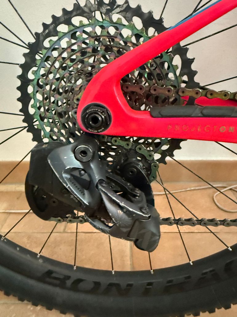 Used Trek Supercaliber 9.9 XX1 AXS 2023 2023 Mountainbike, Red, 29 — image 4 of 7