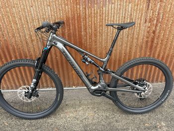 Used Specialized Specialized Levo SL Comp Alloy 2024 Mountainbike, Light Gray, Mixed — image 2 of 9