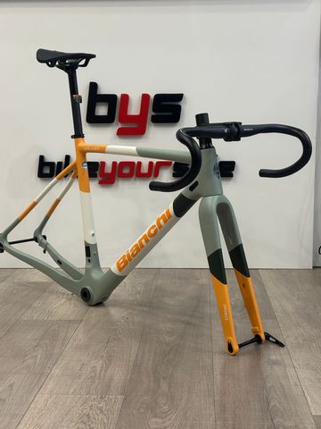 Gebrauchtes Bianchi Zolder Pro GRX 610 2025 Frameset 2025 Road & Gravel