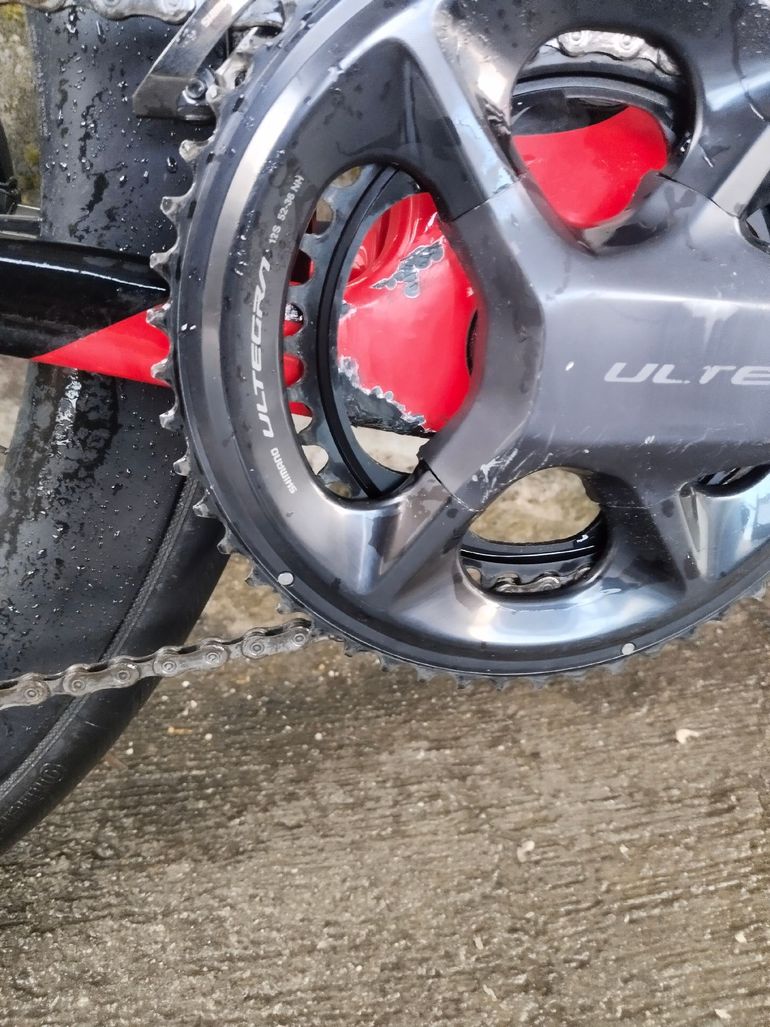 Used Ridley Noah Fast Disc - Shimano Ultegra DI2 2x12sp 2022 2022 Road & Gravel, Red — image 6 of 10