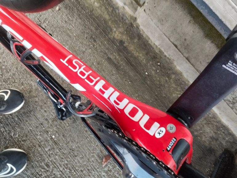 Used Ridley Noah Fast Disc - Shimano Ultegra DI2 2x12sp 2022 2022 Road & Gravel, Red — image 8 of 10