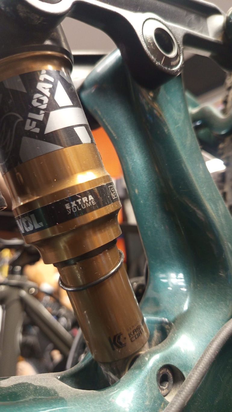 Used Niner Niner Jet9 RDO Cuadro Carbono RDO - All Mountain 2023 Mountainbike, Green, 29 — image 23 of 28