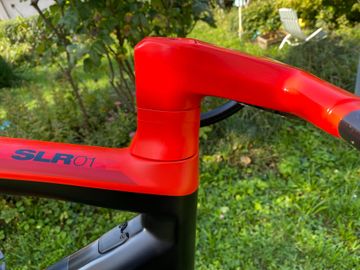 Gebrauchtes BMC Teammachine SLR01 DISC ONE 2020 Frameset 2020 Road & Gravel, Blau — Bild 9 von 10