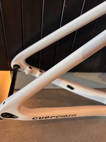 Used Guerciotti Eclipse S Frameset 2025 Road & Gravel, White — image 7 of 8