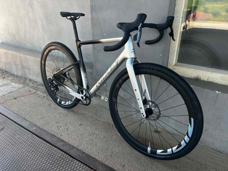 Used Ridley Ridley Kanzo Adventure Sram XX1 AXS/Sram Force AXS Custom Fade Vel. S 2024 Road & Gravel, Light Gray — image 5 of 18