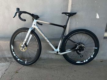 Used Ridley Ridley Kanzo Adventure Sram XX1 AXS/Sram Force AXS Custom Fade Vel. S 2024 Road & Gravel, Light Gray — image 6 of 18