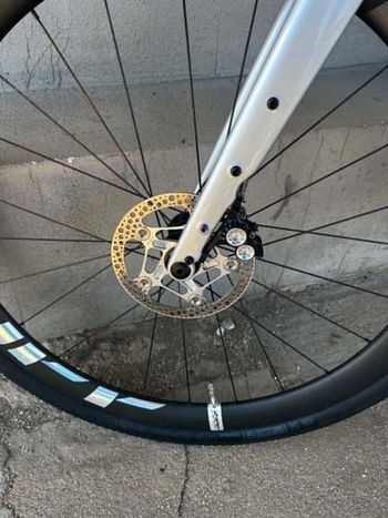 Used Ridley Ridley Kanzo Adventure Sram XX1 AXS/Sram Force AXS Custom Fade Vel. S 2024 Road & Gravel, Light Gray — image 15 of 18