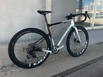 Used Ridley Ridley Kanzo Adventure Sram XX1 AXS/Sram Force AXS Custom Fade Vel. S 2024 Road & Gravel, Light Gray — image 3 of 18