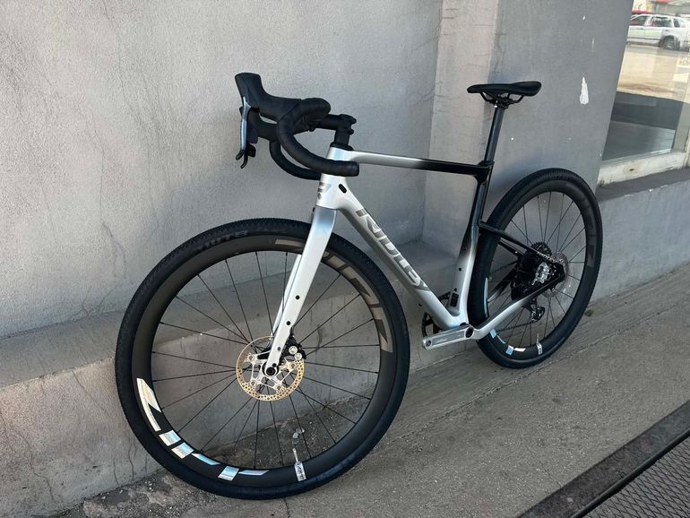 Used Ridley Ridley Kanzo Adventure Sram XX1 AXS/Sram Force AXS Custom Fade Vel. S 2024 Road & Gravel, Light Gray — image 16 of 18