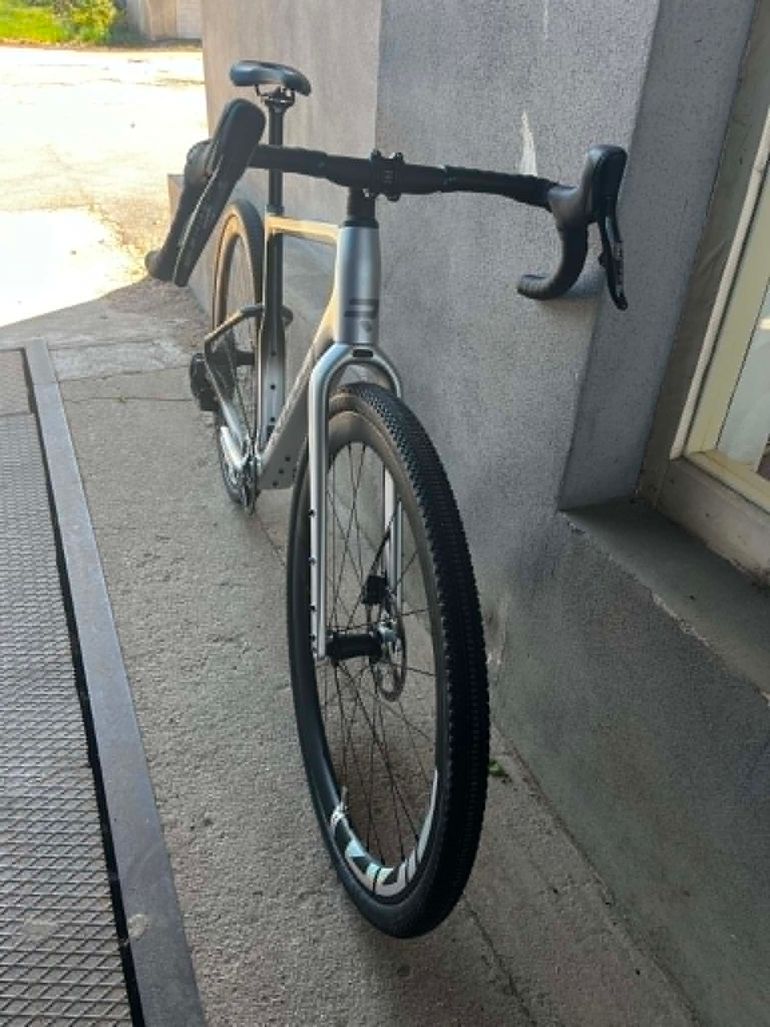 Used Ridley Ridley Kanzo Adventure Sram XX1 AXS/Sram Force AXS Custom Fade Vel. S 2024 Road & Gravel, Light Gray — image 10 of 18