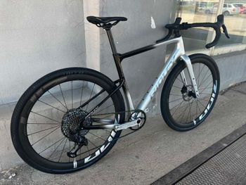 Used Ridley Ridley Kanzo Adventure Sram XX1 AXS/Sram Force AXS Custom Fade Vel. S 2024 Road & Gravel, Light Gray — image 7 of 18