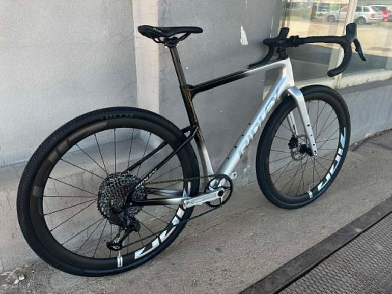 Used Ridley Ridley Kanzo Adventure Sram XX1 AXS/Sram Force AXS Custom Fade Vel. S 2024 Road & Gravel, Light Gray — image 7 of 18