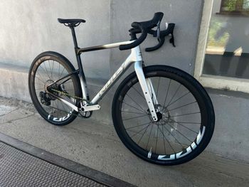 Used Ridley Ridley Kanzo Adventure Sram XX1 AXS/Sram Force AXS Custom Fade Vel. S 2024 Road & Gravel, Light Gray — image 4 of 18