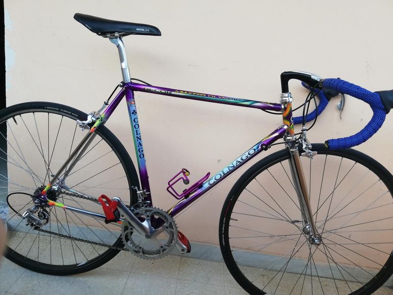 Used Colnago master olimpic decor Colnago Master Olimpic Decor 1993 Road & Gravel, Purple — image 1 of 17