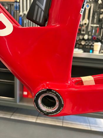 Used Factor SLiCK Shimano Dura Ace Di2 2022 Road & Gravel, Red — image 10 of 16