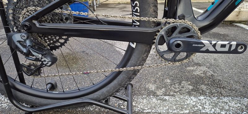 Gebrauchtes BMC Fourstroke SRAM X01 Eagle AXS 2024 Mountainbike, Blau, 29 — Bild 2 von 4