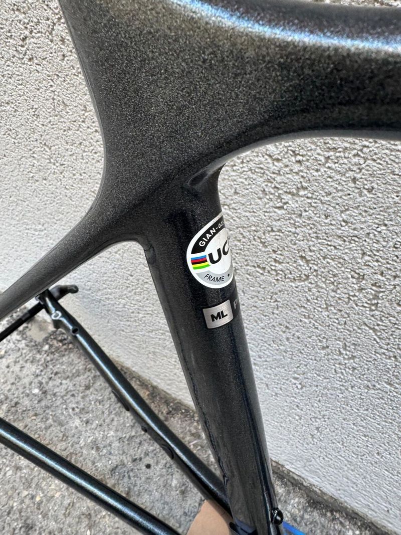 Gebrauchtes Giant TCR Advanced Pro Disc 1 2022 Frameset 2022 Road & Gravel, Schwarz — Bild 7 von 8