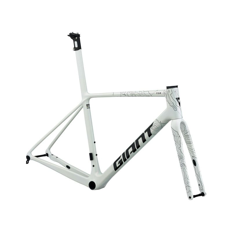 Used Giant Tcr Advanced SL 2026 Frameset 2026 Road & Gravel, White — image 2 of 5