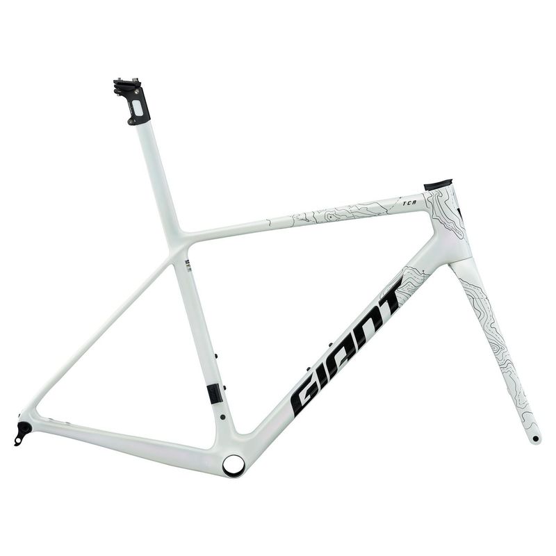 Used Giant Tcr Advanced SL 2026 Frameset 2026 Road & Gravel, White — image 1 of 5