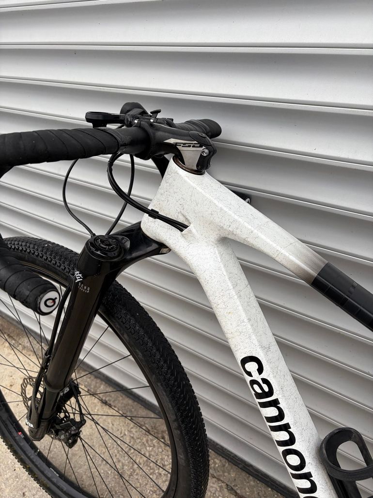 Used Cannondale F-si Shimano GRX 2024 Road & Gravel, White — image 6 of 11
