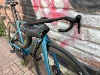 Used CUBE LITENING AERO C:68X SLT 2023 2023 Road & Gravel, Blue — image 8 of 9