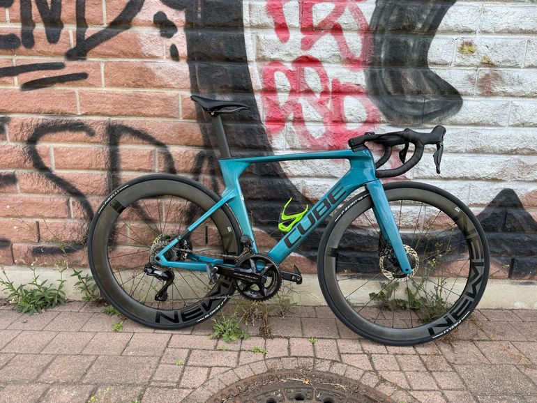Used CUBE LITENING AERO C:68X SLT 2023 2023 Road & Gravel, Blue — image 1 of 9