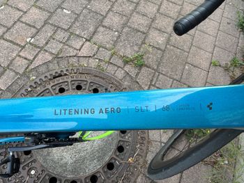 Used CUBE LITENING AERO C:68X SLT 2023 2023 Road & Gravel, Blue — image 9 of 9