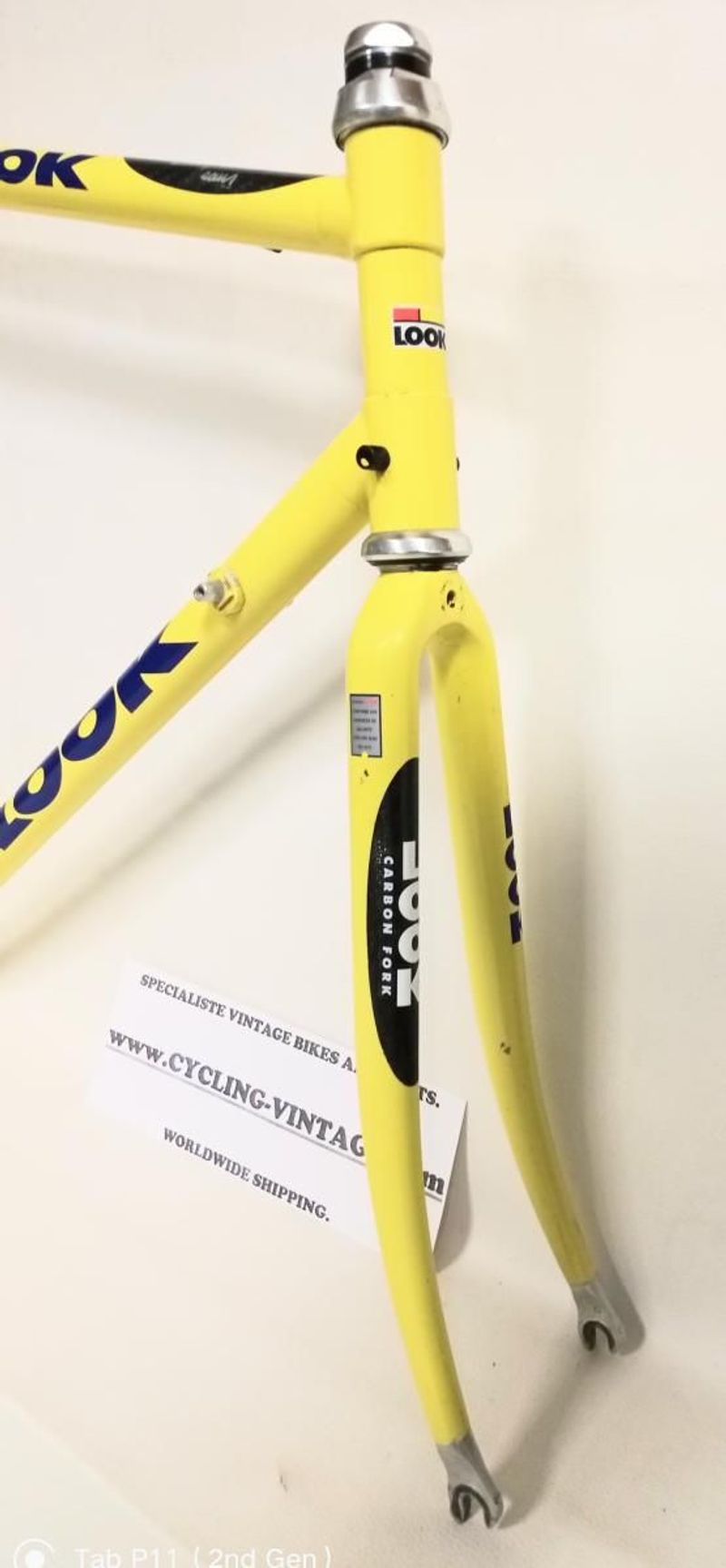 Used Look KG 171 Frameset 1990 Road & Gravel, Orange — image 6 of 8