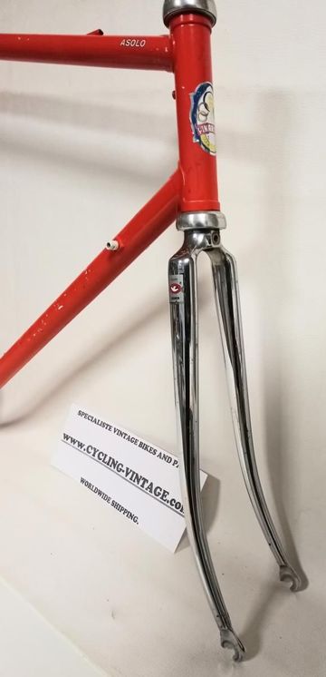 Used Pinarello Asolo Frameset 1990 Road & Gravel, Red — image 6 of 9