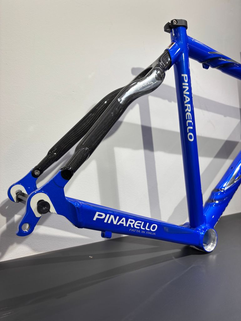 Used Pinarello Pinarello Paris Frameset 2005 Road & Gravel, Blue — image 3 of 8