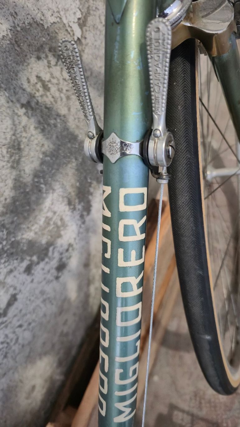 Serie Sterzo E Portafanale Maino Bici D'epoca Vintage Serie Sterzo E Portafanale Maino Bici D'epoca Vintage
