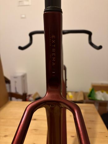 Used 3T EXTREMA ITALIA RIVAL/GX EAGLE AXS 1X12 700c 2025 Frameset 2025 Road & Gravel, Red — image 13 of 25