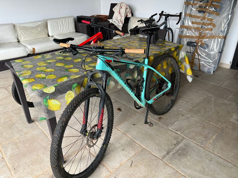 Used Bianchi Nitron 9.3 XT/SLX 2024 2024 Mountainbike, Blu — image 4 of 5