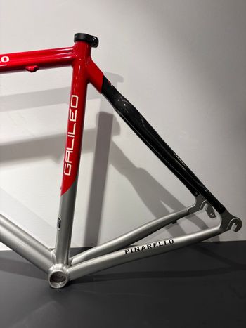 Used Pinarello Pinarello Galileo Frameset 2006 Road & Gravel, Red — image 9 of 12